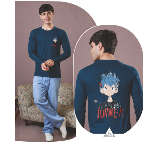02_Full Sleeves Round Neck T Shirt