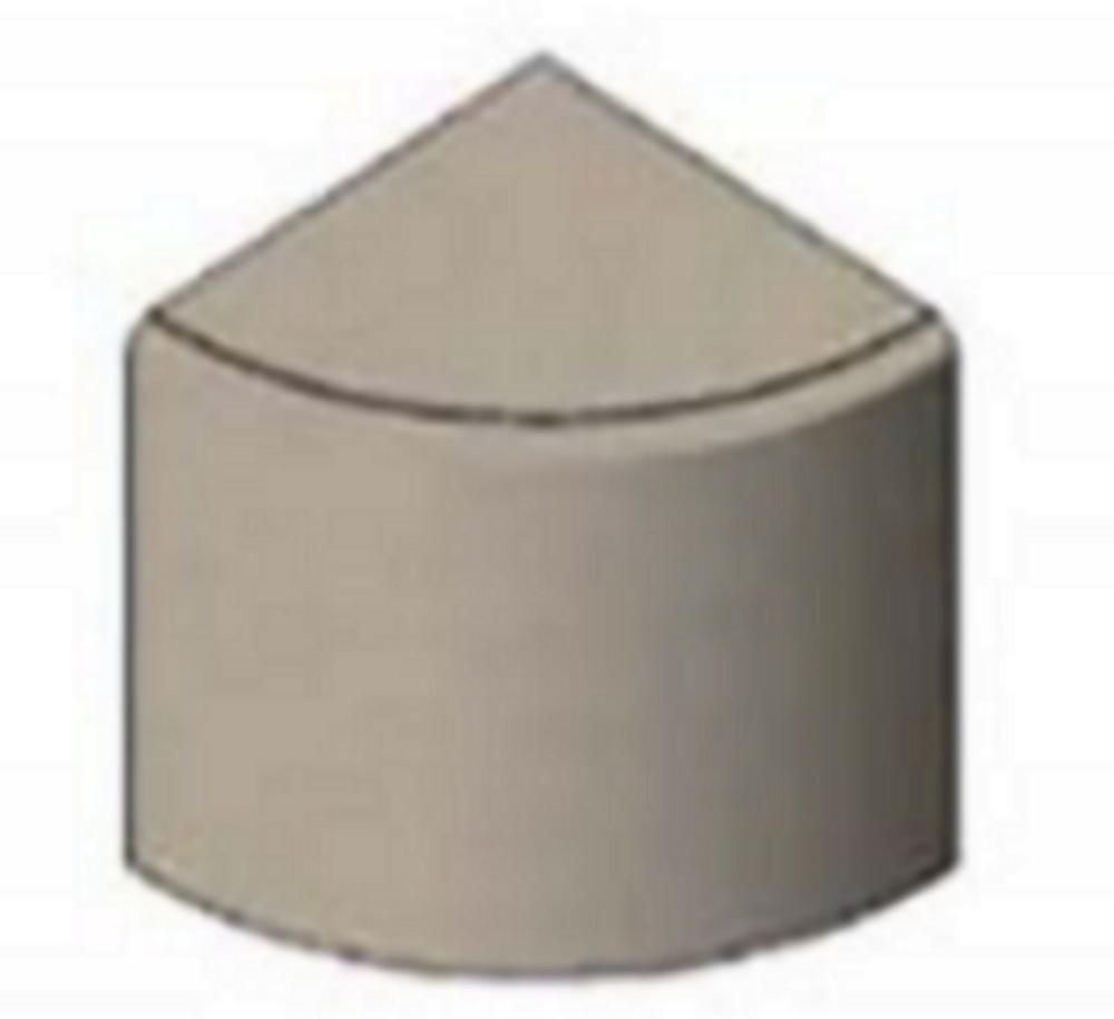 Quadraint Kerb - Artificial Stone Type: Crystallized Glass Stone