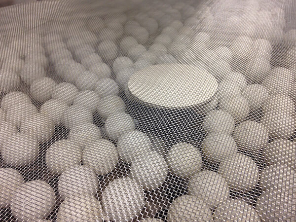 30MM White Food Grade Rubber Ball