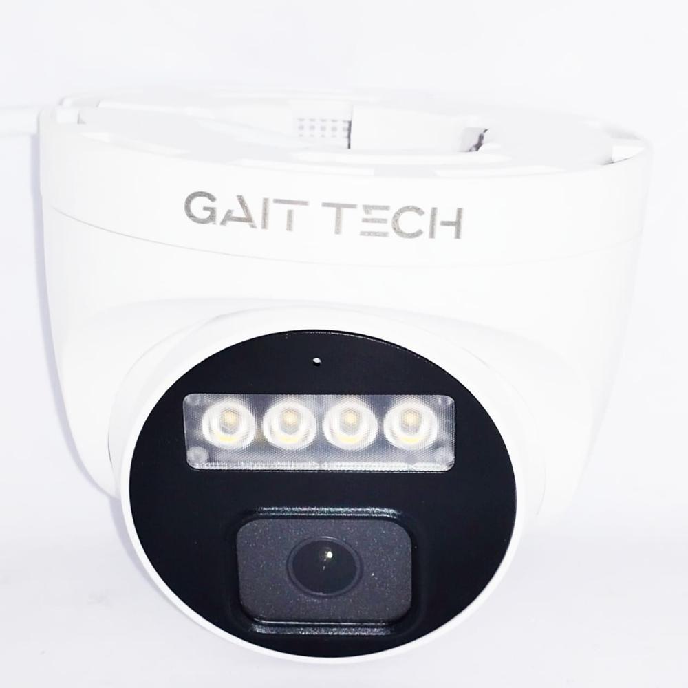 Gait Tech 5 Mp Ip Dome Colour Night Vision Camera In Built Audio - Application: Restaurant
