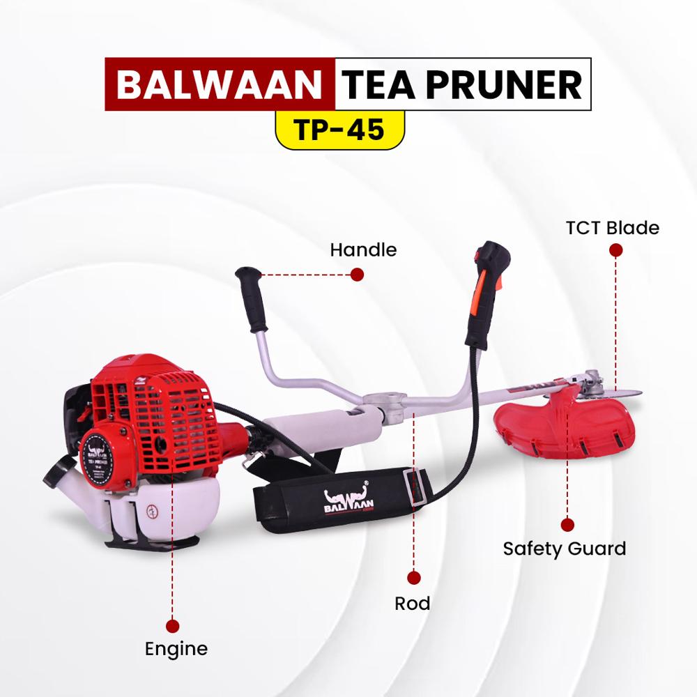 Balwaan Side Pack TP 45 Brush Cutter cum Tea Pruner