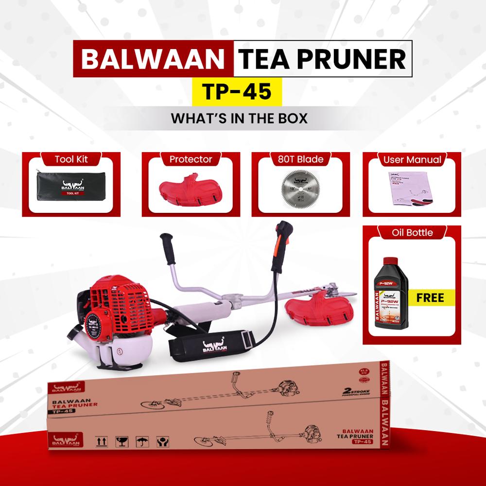 Balwaan Side Pack TP 45 Brush Cutter cum Tea Pruner