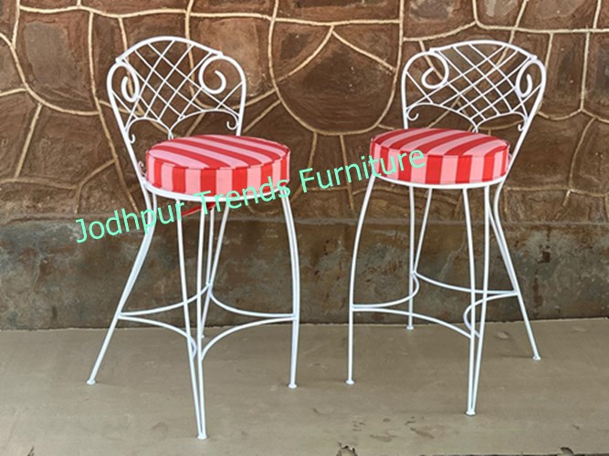 Vintage Cast Iron Restaurant  Chair 