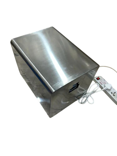 304 Stainless Steel Foot Dryer - Color: Silver