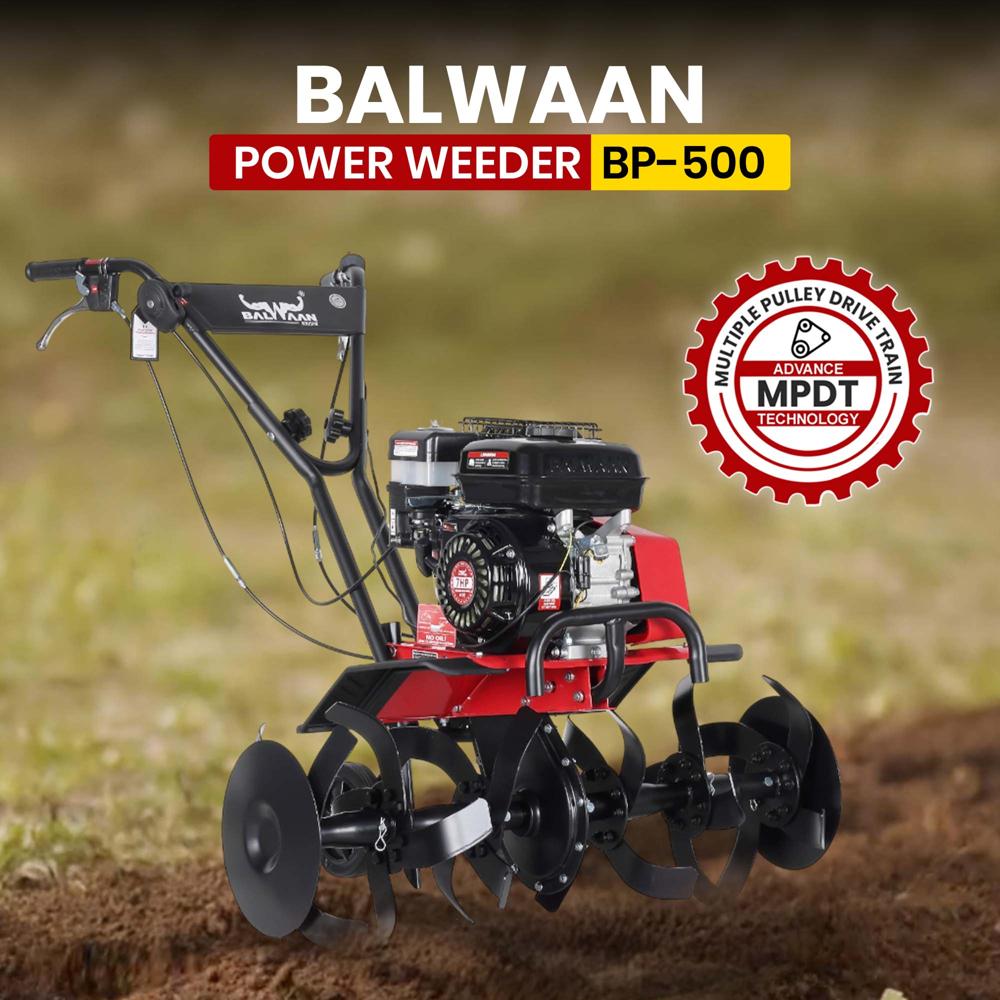 Balwaan Bp 500 Power Weeder - (Mpdt) (Light Weight) - Features: Good Qulaity