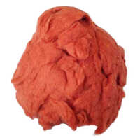 Orange Recycled Cotton Fiber