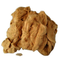Golden Yellow Recycled Cotton Fiber - Cultivation Type: Organic