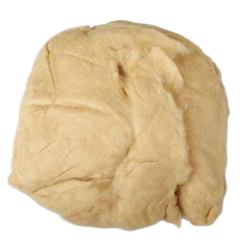 Golden Yellow Recycled Cotton Fiber
