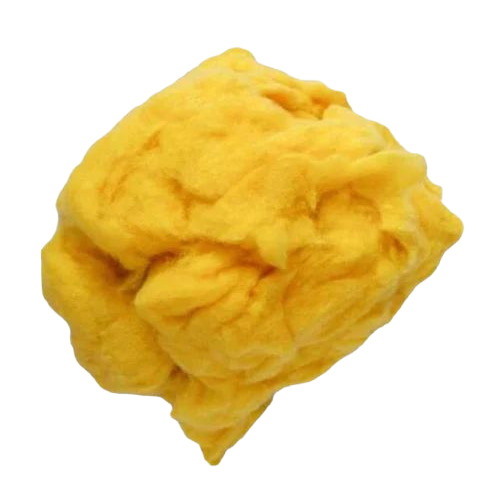 Golden Yellow  Recycled Cotton Fiber