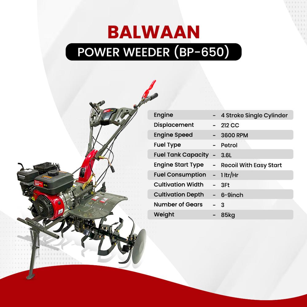Balwaan Power Weeder Bp-650 - Features: Good Qulaity