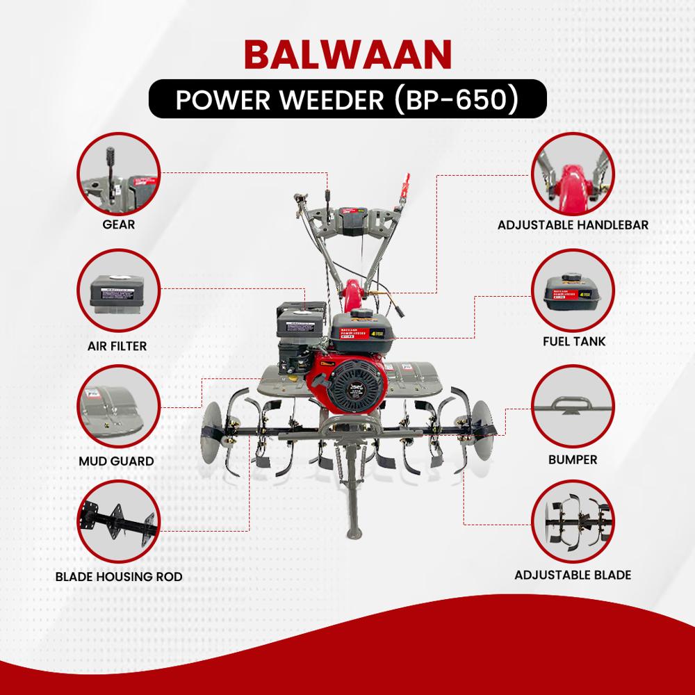 Balwaan Power Weeder Bp-650 - Features: Good Qulaity