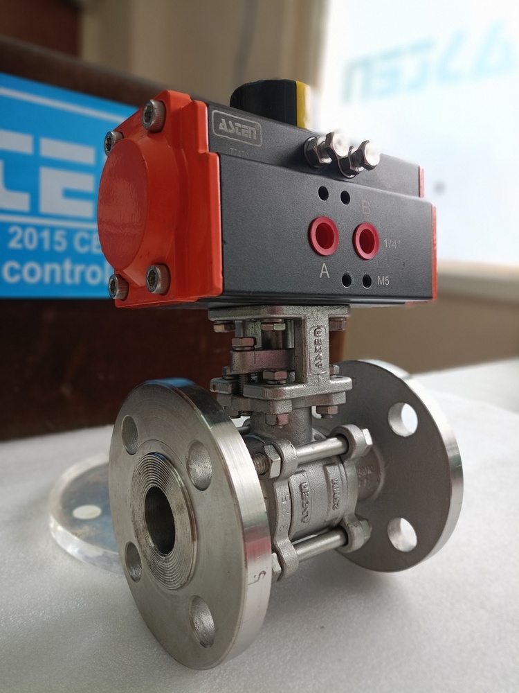 Industrial Pneumatic Ball Valves - Application: Air