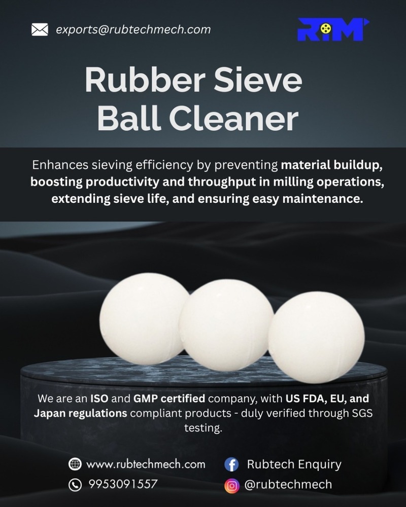 40MM White Food Grade rubber Ball