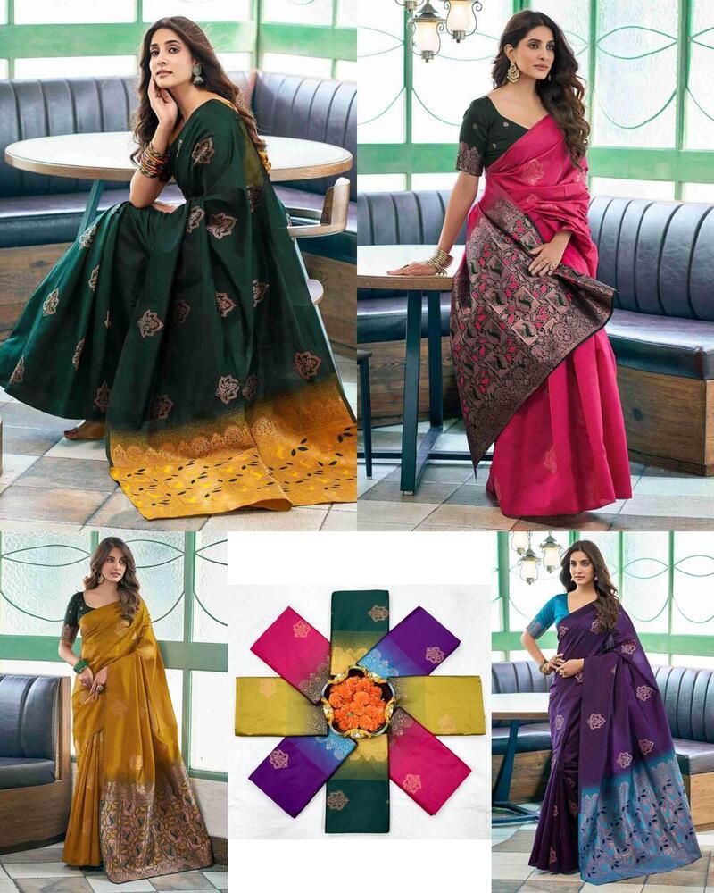 lichi silk saree