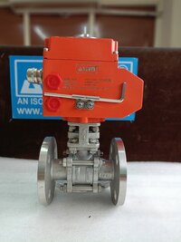 Electrical Actuator Operated Ball Valve Flanged end