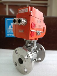 Electrical Actuator Operated Ball Valve Flanged end