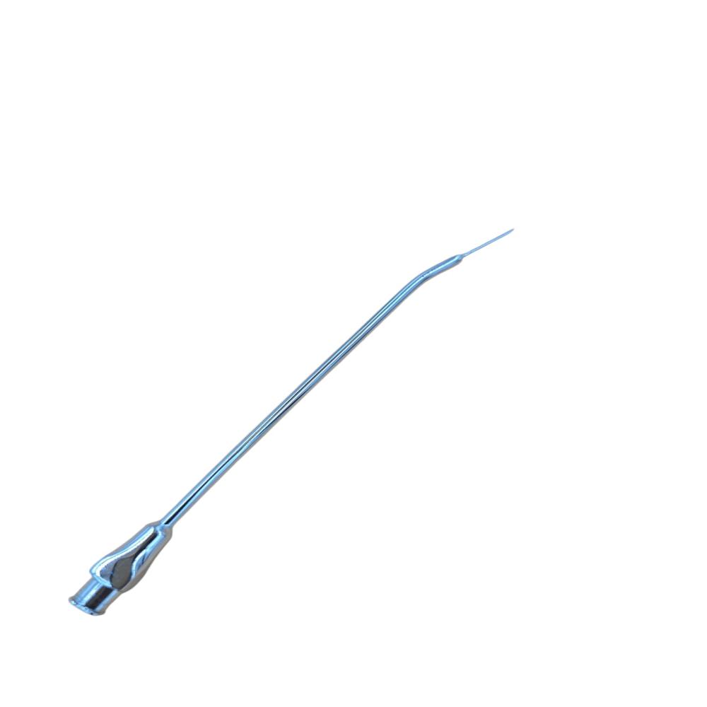 Fistula Needle - Stainless Steel, Standard Size, Silver Color | Hollow Bore Design, Flexible Wings, Thin-walled Shaft, Beveled Tip