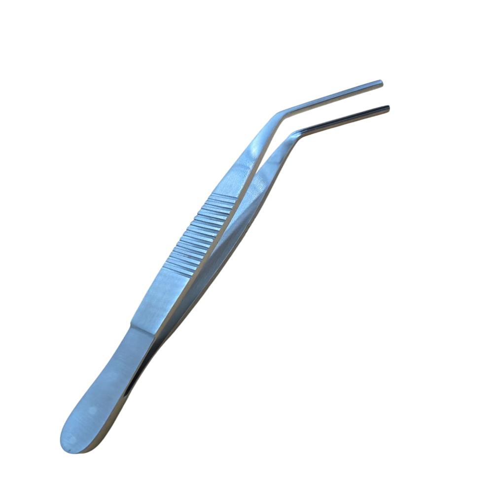 Non Serration DeBakey Forcep - Stainless Steel, 6-9 Inches, Silver | Smooth Tip, Ribbed Handle, Atraumatic Tissue Handling, Reusable
