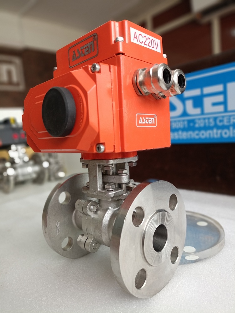 ELECTRICAL 2 WAY 2 PC BALL VALVE