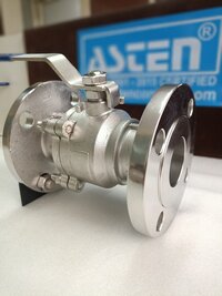 Asten 2 Piece Design Flanged Ball Valve