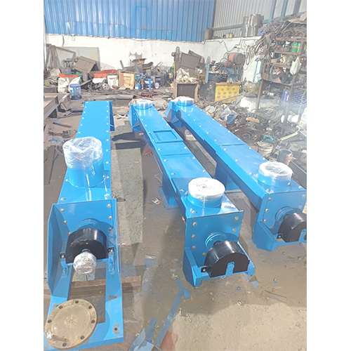 Screw Conveyors U Trough - Color: Blue