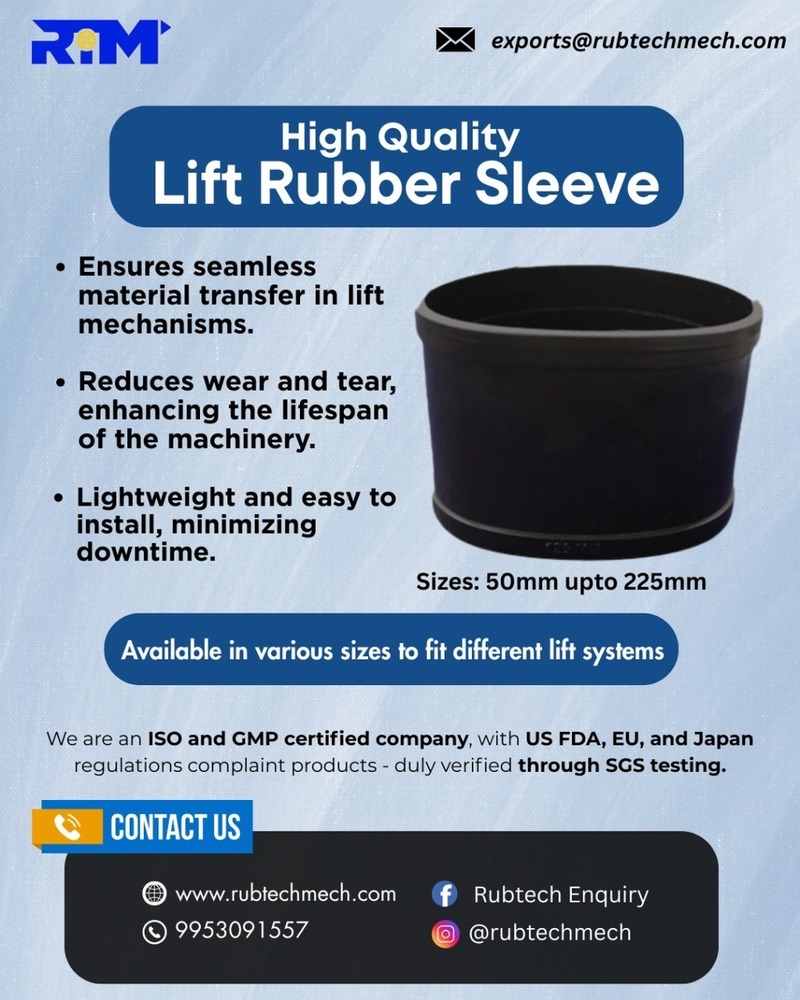 Lift Rubbe Sleeve White - Feature: Durable
