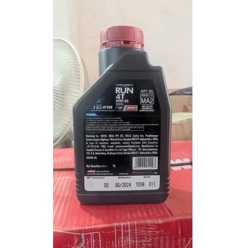 1 Ltr Motul Run 4t 20w40 Engine Oil