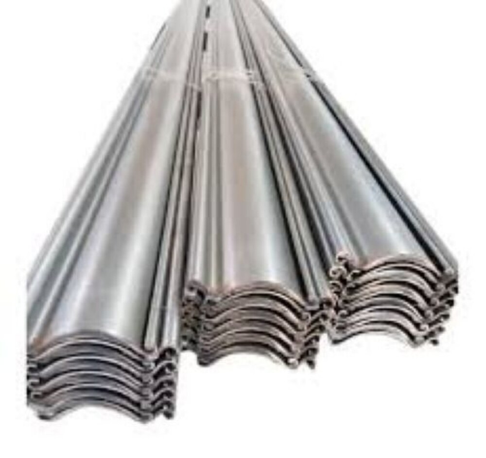 Mild Steel Rolling Shutter Strip - Color: Silver