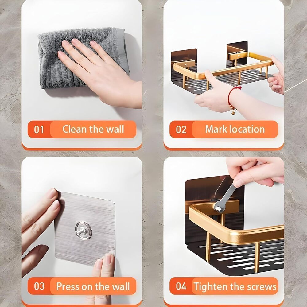 Golden Aluminum Self Holder - Feature: Good Quality