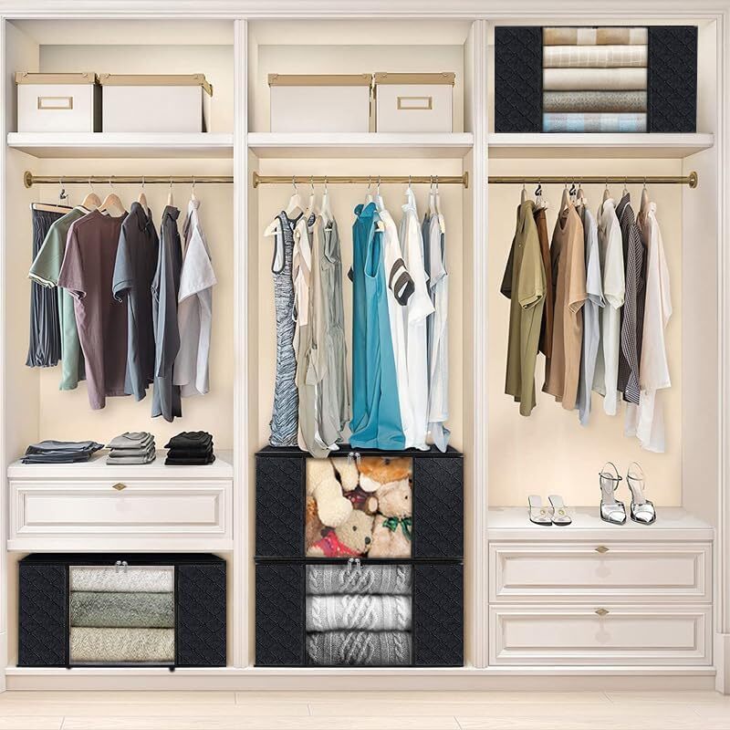 84L Closet Storage Boxes