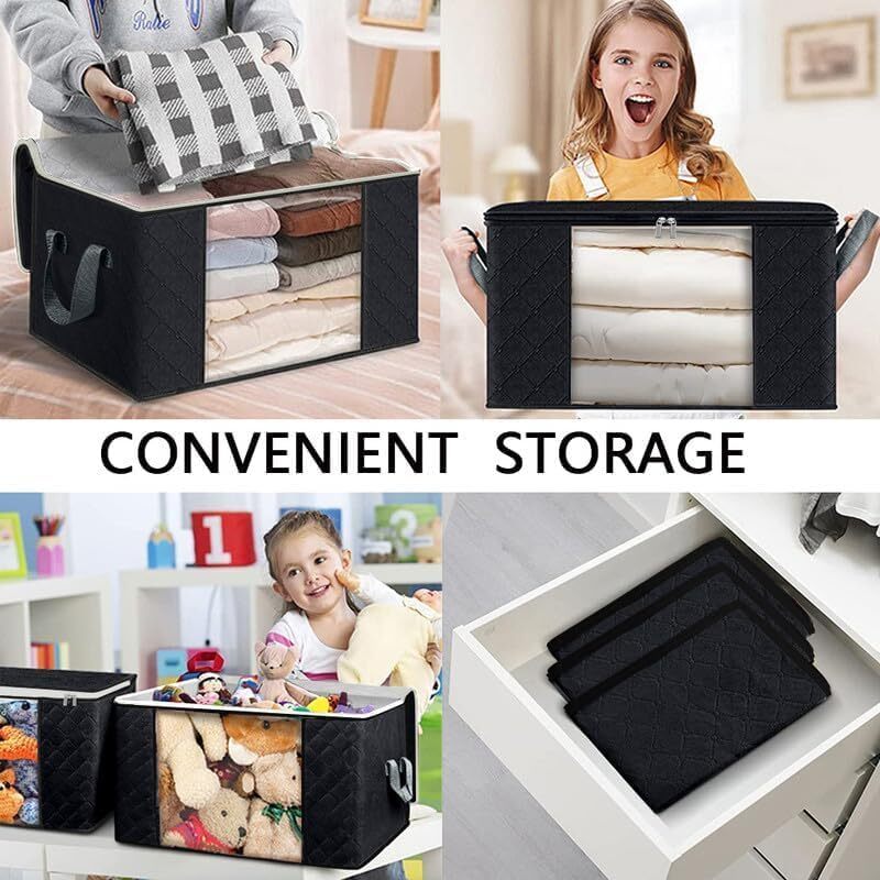 84L Closet Storage Boxes