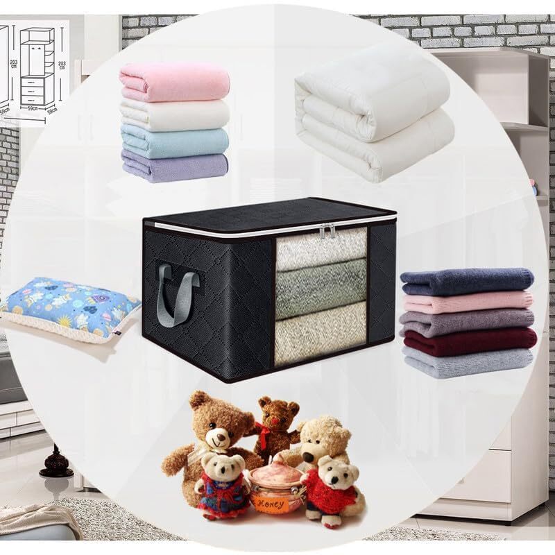 84L Closet Storage Boxes
