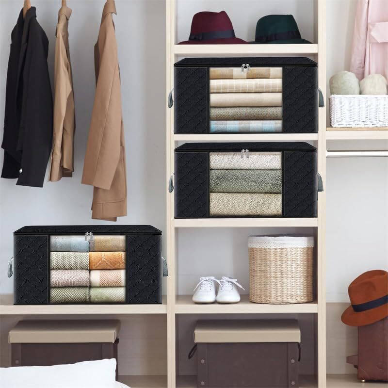 84L Closet Storage Boxes