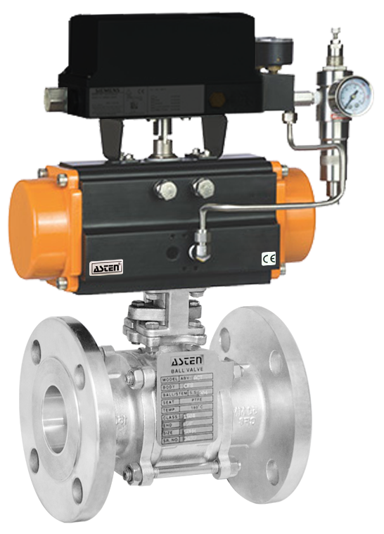 2 Way Electric Ball Valve - Application: Air / Water / Oil / Gas / Steam / Chemical