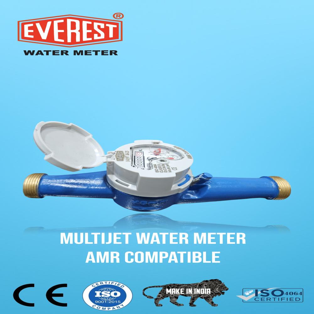 Brass Amr Compatible Water Meter