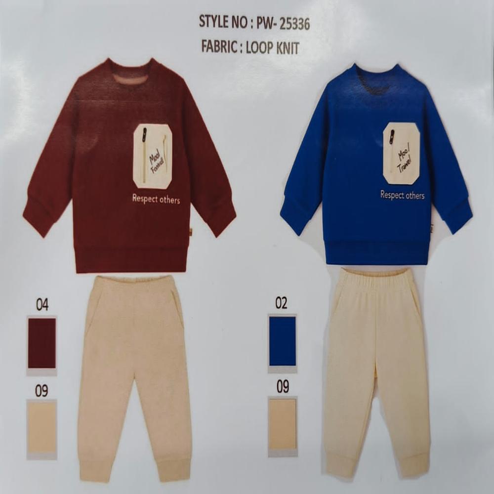 Half Sleeve Baba Suit Clord Hosiery Set