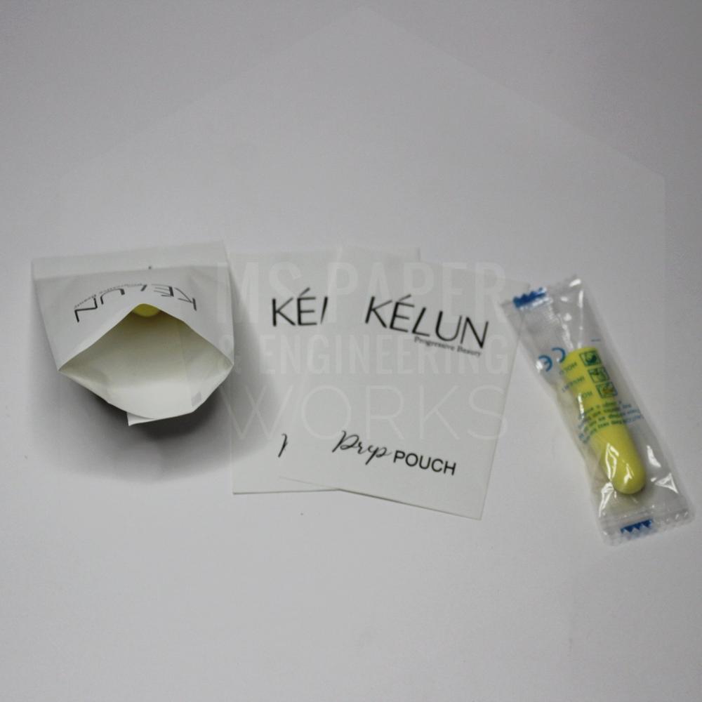 PE Coated White Paper Pouch