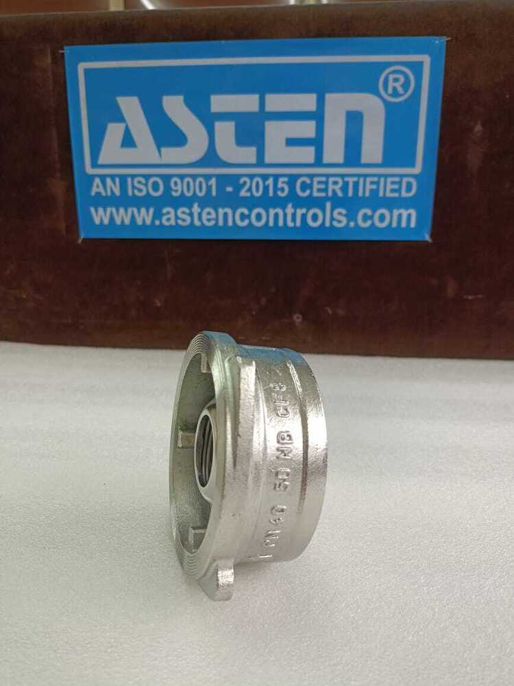 Disc Check Valve - Application: Air Water Oil Chemical Steam