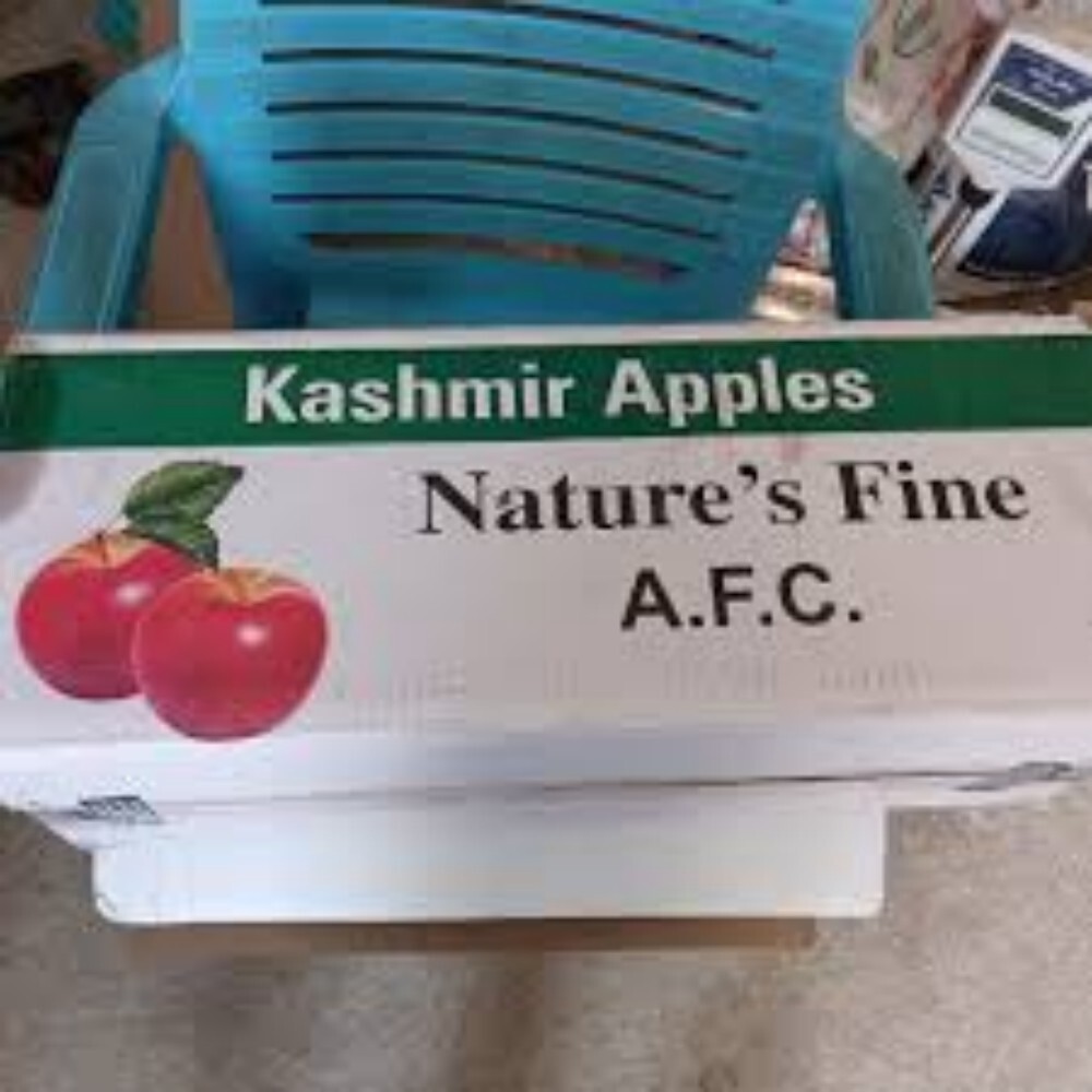Kashmiri Apple Packaging Box - Finishing: Glossy Lamination