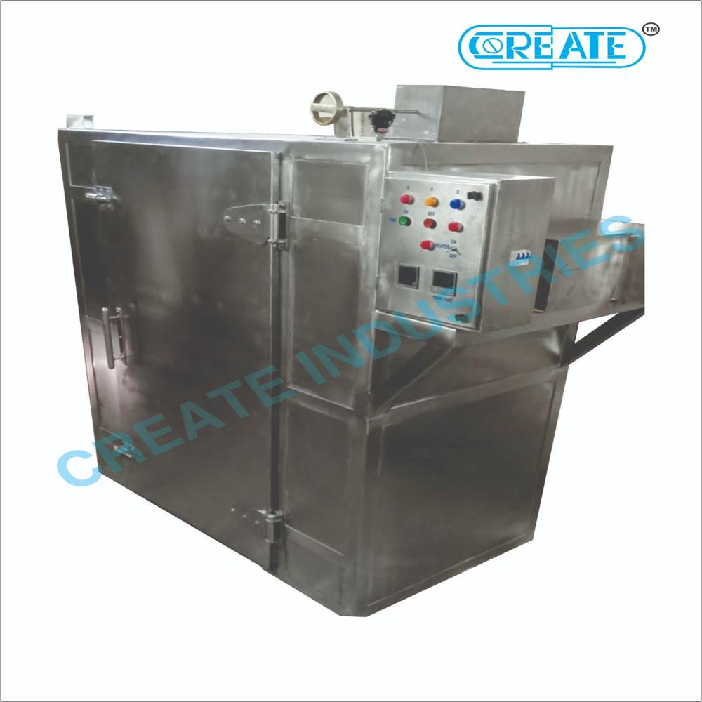 Tray Dryer Machine - Color: Silver