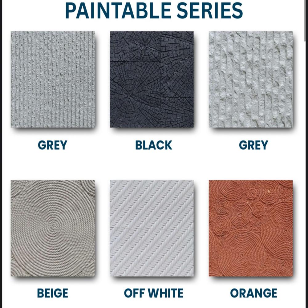 Clay Stone Textured Polymer Flexible Sheet/Panel