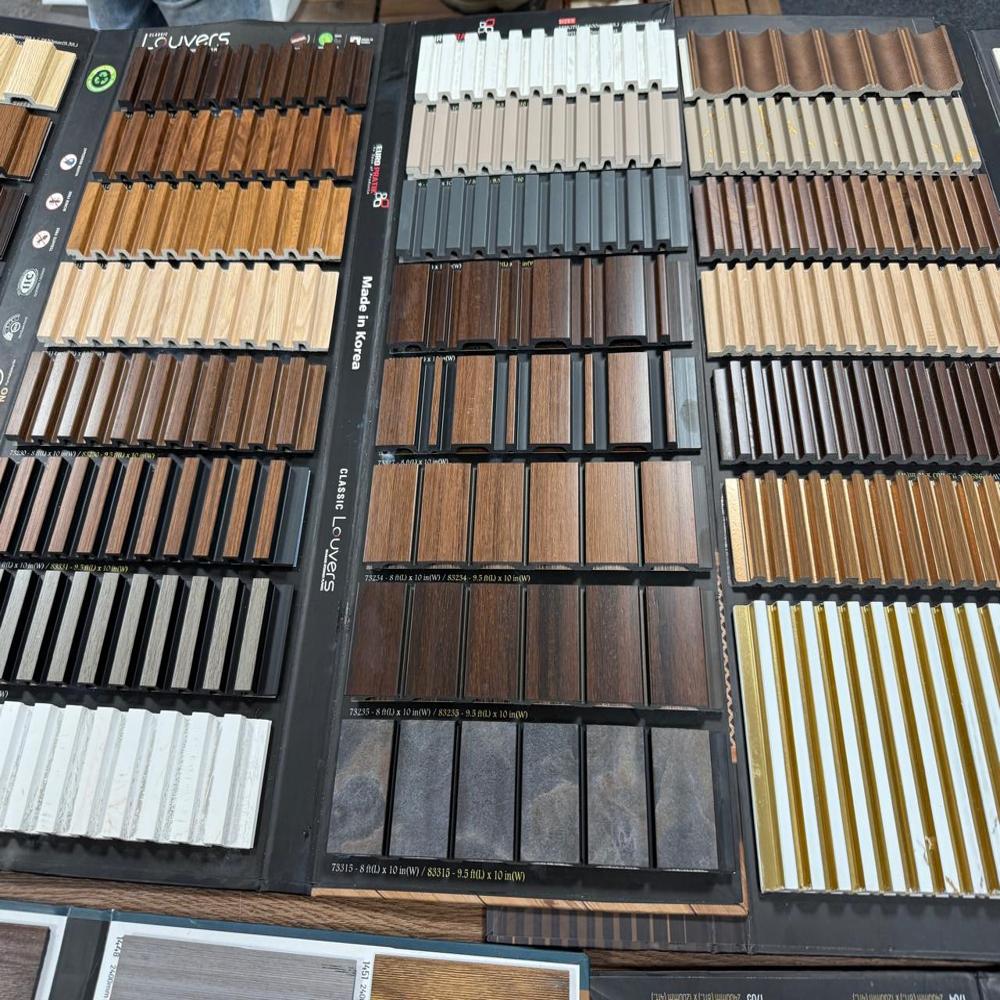 Korea Made Euro Pratik Charcoal Louver - Color: Brown