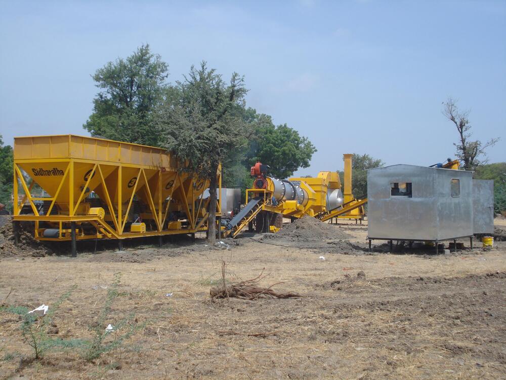 मोबाइल Drum Mix plant 45