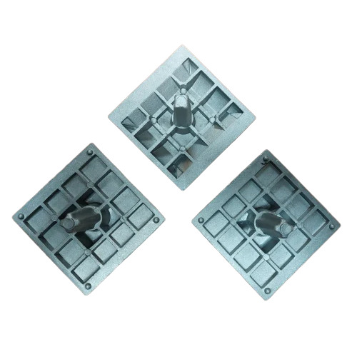 Aluminium Road Stud - Color: Silver And Red