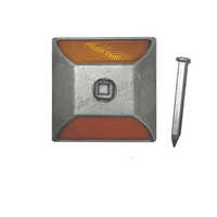 Aluminum Road Stud Cat Eyes