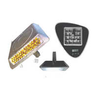 Reflective Aluminium Road Stud - Color: Red