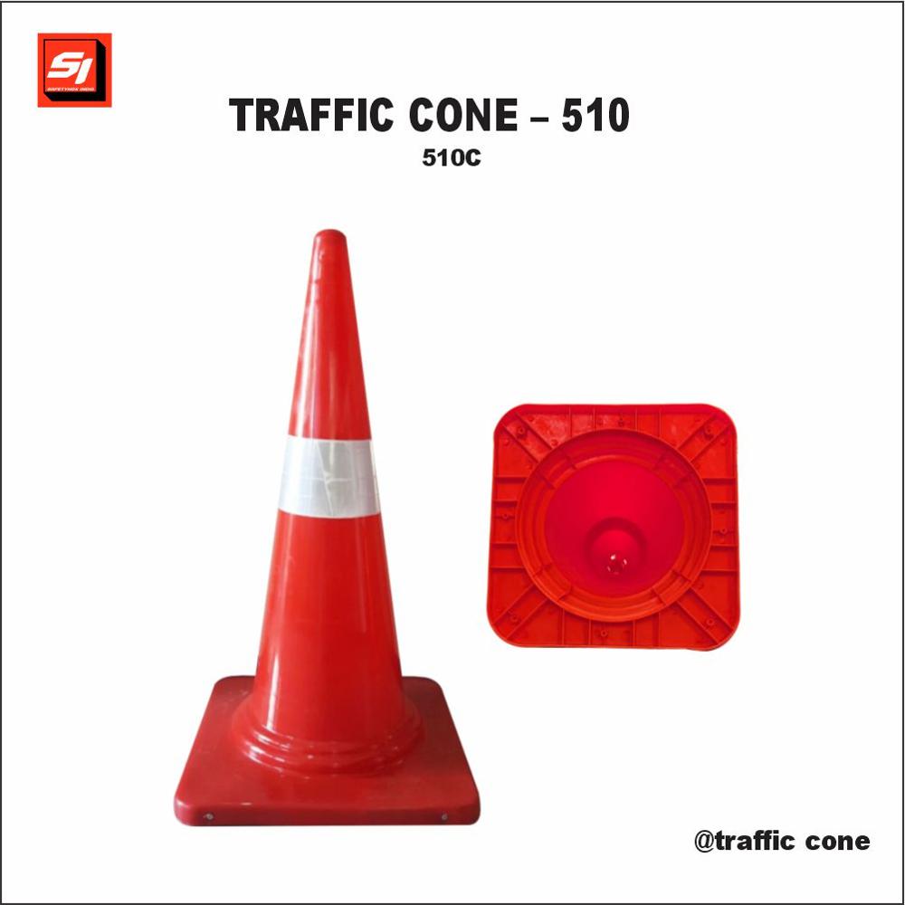 Pvc Traffic Cone - 510c - Color: Red
