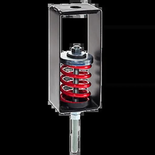 Open Spring Hanger Mount - Color: Black