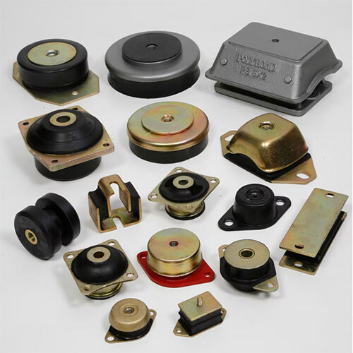 Polybond Vibration Mounts - Color: Black