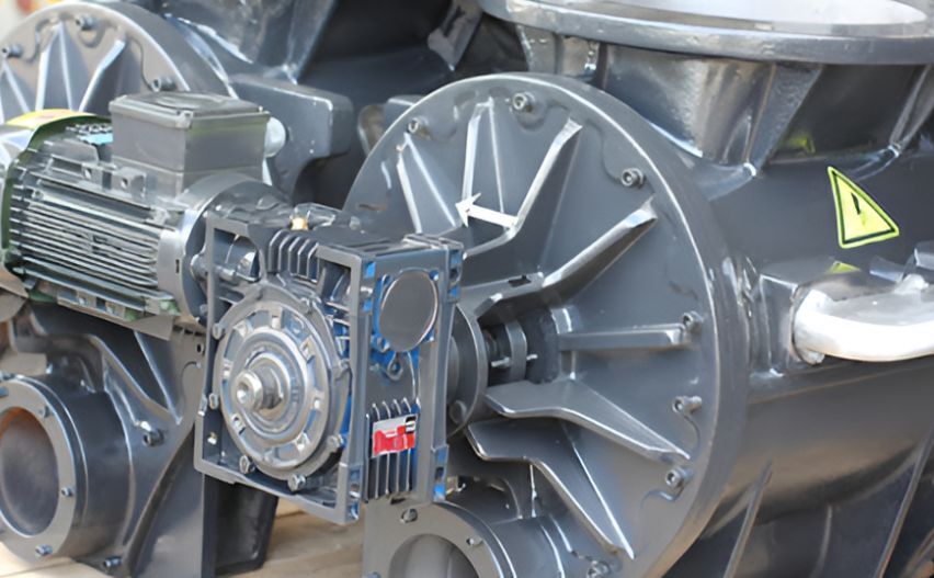 Rotary Airlock Valves - Color: Grey